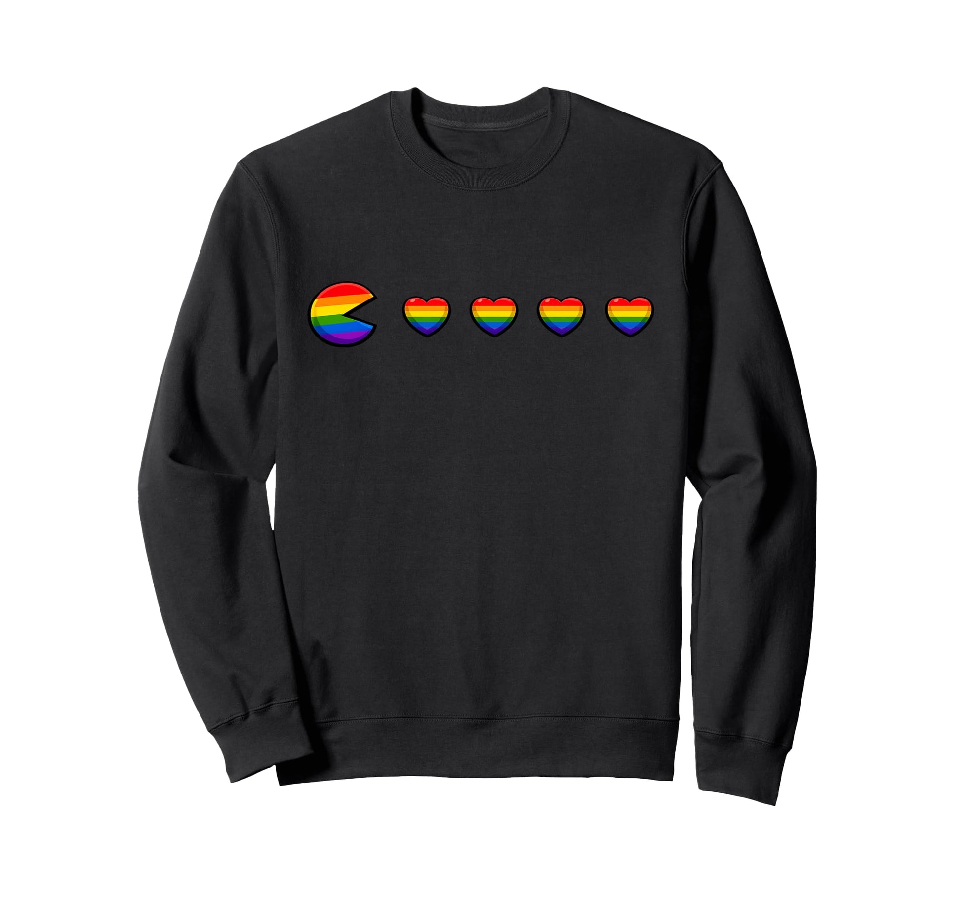 Gaming Lgbtq Pride Rainbow Funny Sweatshirt - Aesthetic Graphic for Adults - T-Shirt, Sweatshirt, Hoodie