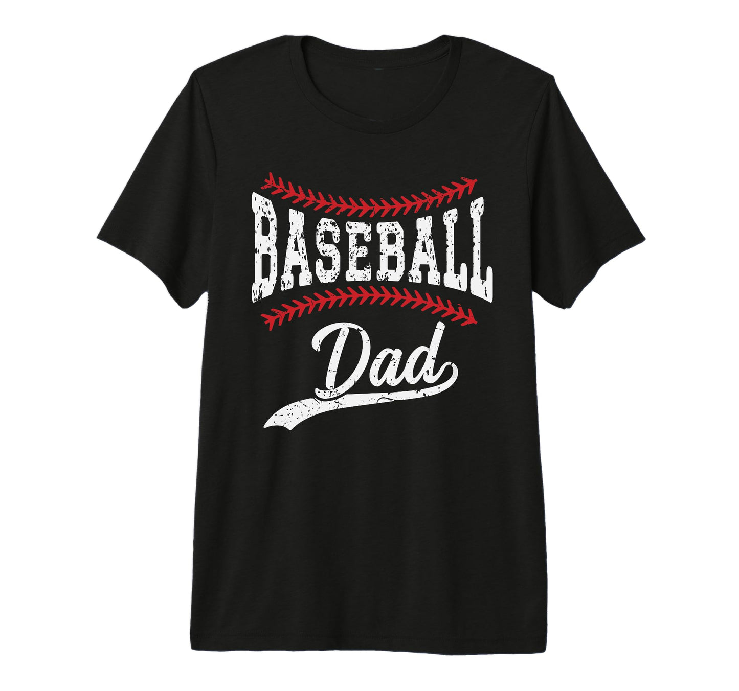 Mens Dad Baseball Ball Fathers T-Shirt - Fun Novelty Design Men Women - T-Shirt, Sweatshirt, Hoodie
