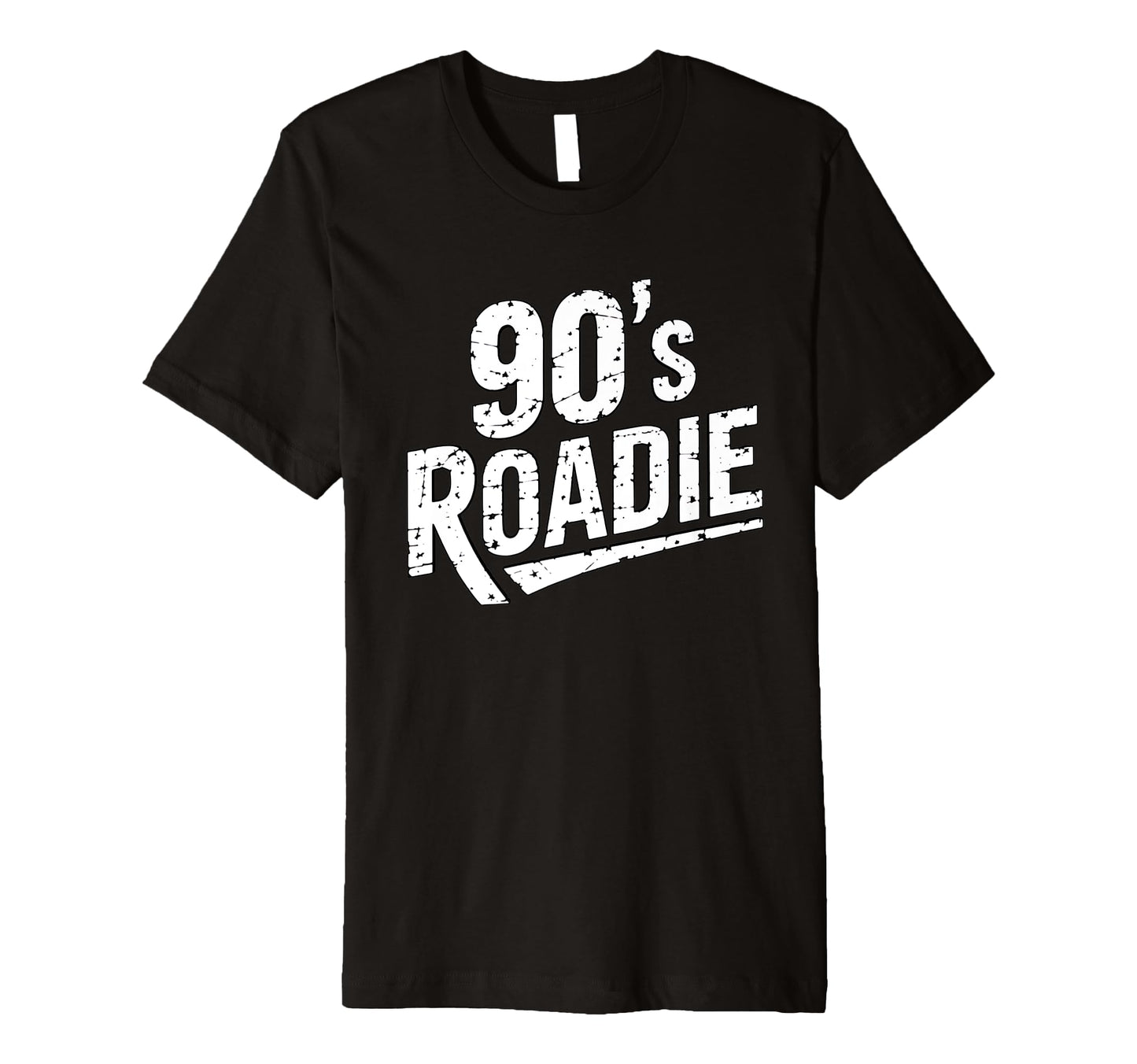 90S Roadie Rock Music Country Grunge T-Shirt - Custom Art Print for Adults - T-Shirt, Sweatshirt, Hoodie
