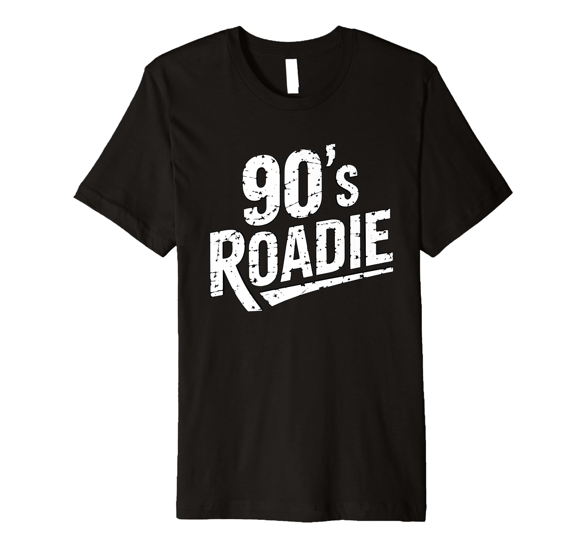 90S Roadie Rock Music Country Grunge T-Shirt - Custom Art Print for Adults - T-Shirt, Sweatshirt, Hoodie