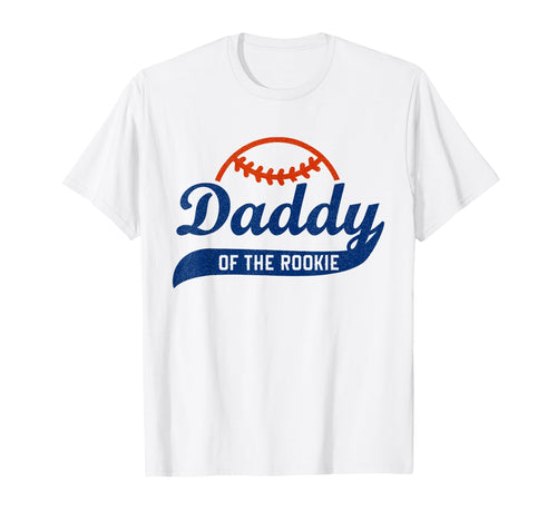 Funny Baseball Daddy Rookie T-Shirt - Streetwear Style for Adults - T-Shirt, Sweatshirt, Hoodie