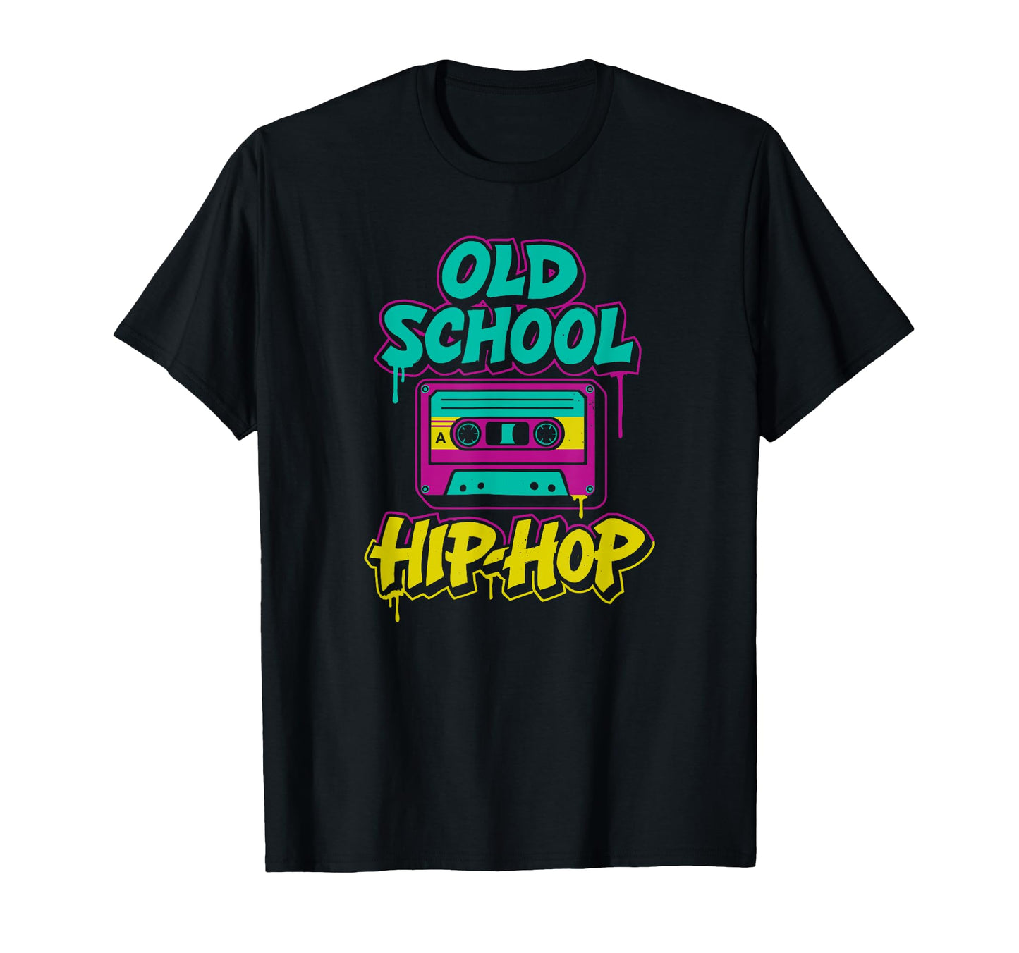Old School Hip Hop 80S 90S Graffiti T-Shirt - Custom Art Print Unisex - T-Shirt, Sweatshirt, Hoodie