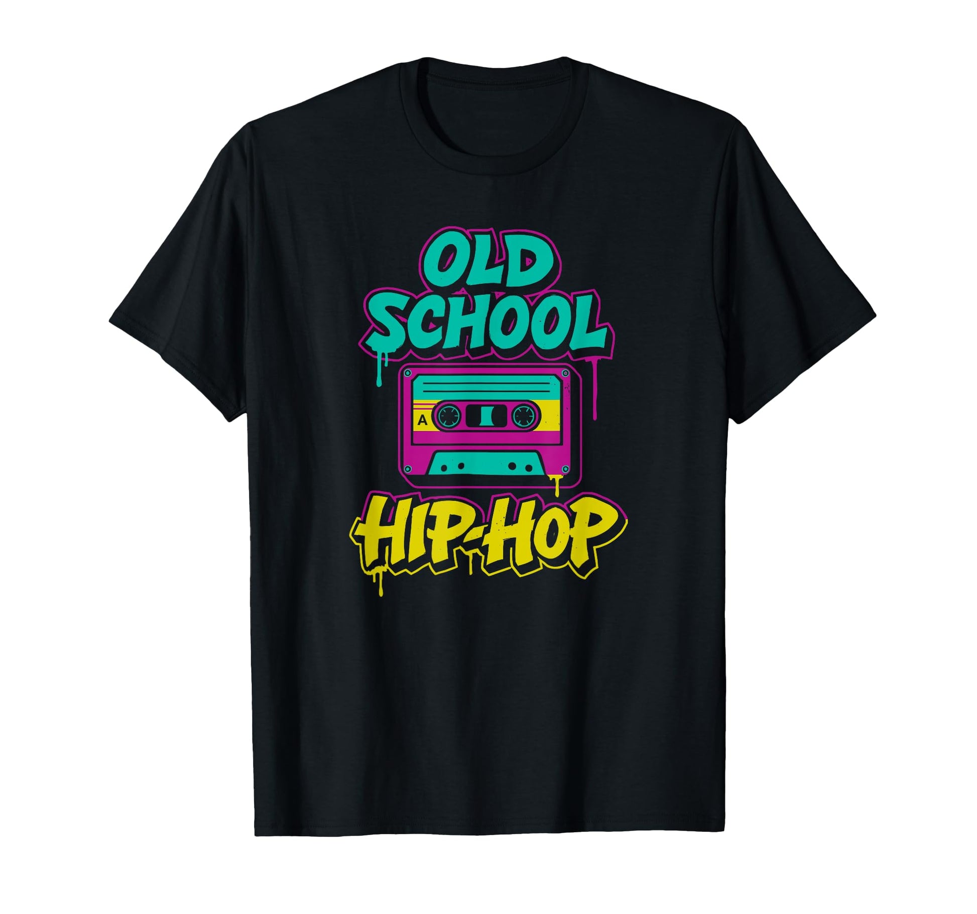 Old School Hip Hop 80S 90S Graffiti T-Shirt - Custom Art Print Unisex - T-Shirt, Sweatshirt, Hoodie