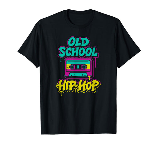 Old School Hip Hop 80S 90S Graffiti T-Shirt - Custom Art Print Unisex - T-Shirt, Sweatshirt, Hoodie