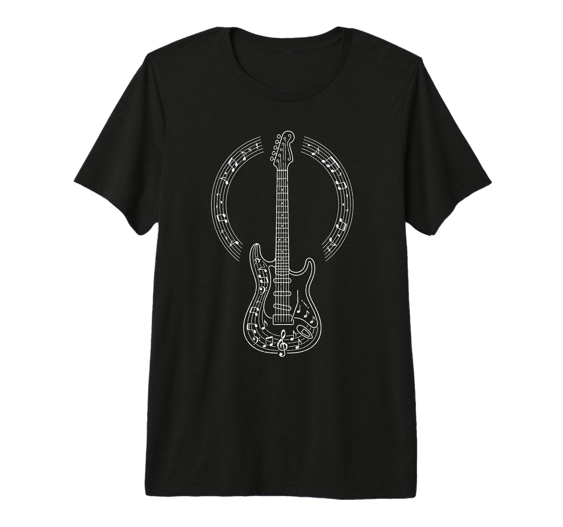 Electric Guitar Rock Band Guitarist T-Shirt - Casual Everyday Wear Unisex - T-Shirt, Sweatshirt, Hoodie