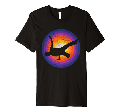 Break Dancing B Pose Hip Hop Old School T-Shirt - Novelty Apparel Unisex - T-Shirt, Sweatshirt, Hoodie