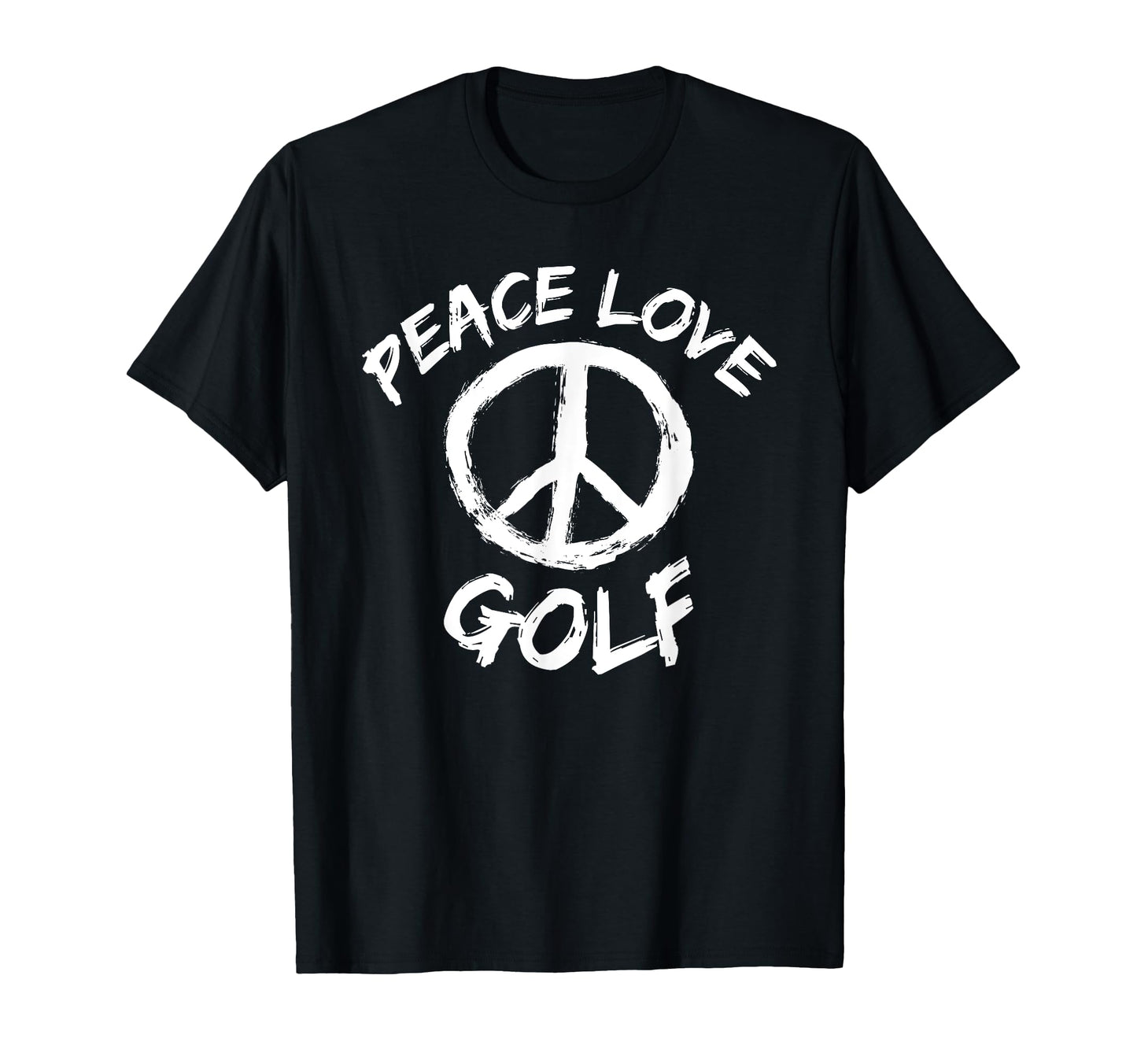 Golfer Slogan Mini Golf Track Peace T-Shirt - Graphic Print for Adults - T-Shirt, Sweatshirt, Hoodie