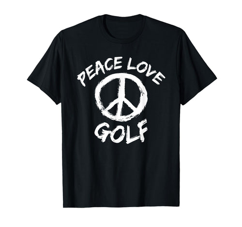 Golfer Slogan Mini Golf Track Peace T-Shirt - Graphic Print for Adults - T-Shirt, Sweatshirt, Hoodie