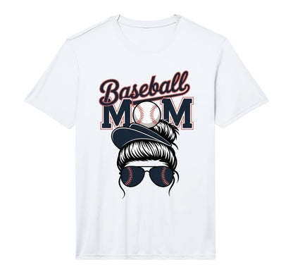 Mens American Baseball Mom Mama T-Shirt - Fun Novelty Design Unisex - T-Shirt, Sweatshirt, Hoodie