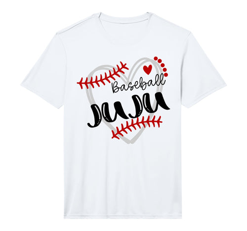Personalized Baseball Heart Juju T-Shirt - Novelty Apparel for Adults - T-Shirt, Sweatshirt, Hoodie