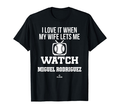 My Wife Lets Me Watch Miguel T-Shirt - Minimalist Print for Adults - T-Shirt, Sweatshirt, Hoodie