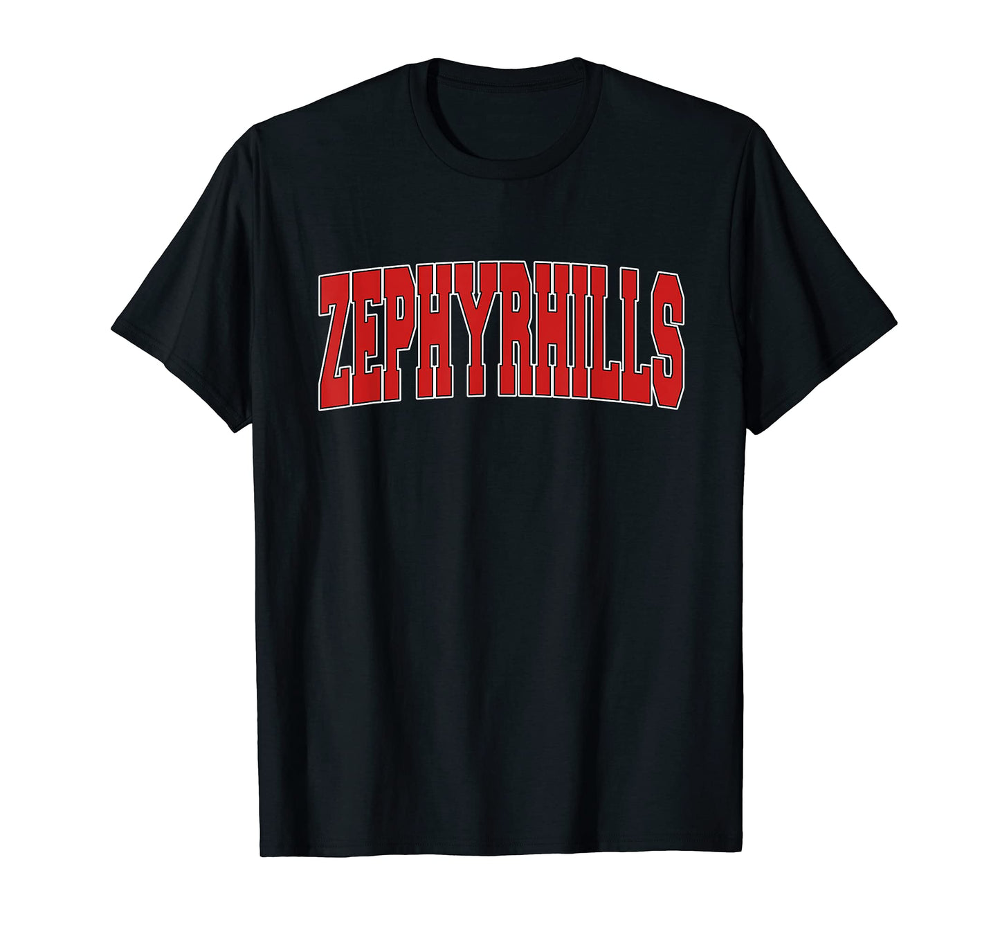 Zephyrhills Fl Florida Varsity Usa Sports T-Shirt - Novelty Apparel Unisex - T-Shirt, Sweatshirt, Hoodie