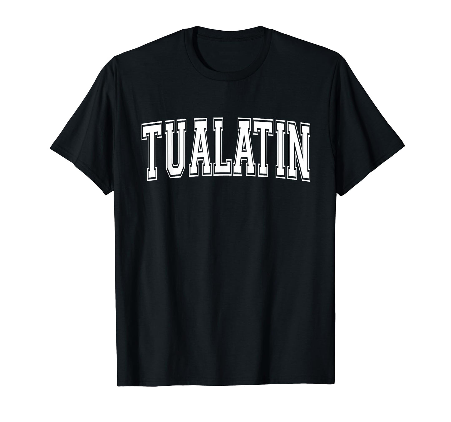 Tualatin Or Oregon Usa Sports Varsity T-Shirt - Unique Graphic for Adults - T-Shirt, Sweatshirt, Hoodie