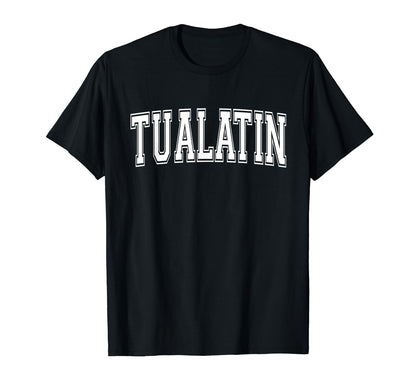 Tualatin Or Oregon Usa Sports Varsity T-Shirt - Unique Graphic for Adults - T-Shirt, Sweatshirt, Hoodie