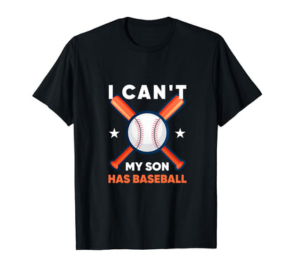Funny Baseball Parents Baseball T-Shirt - Casual Everyday Wear for Adults - T-Shirt, Sweatshirt, Hoodie