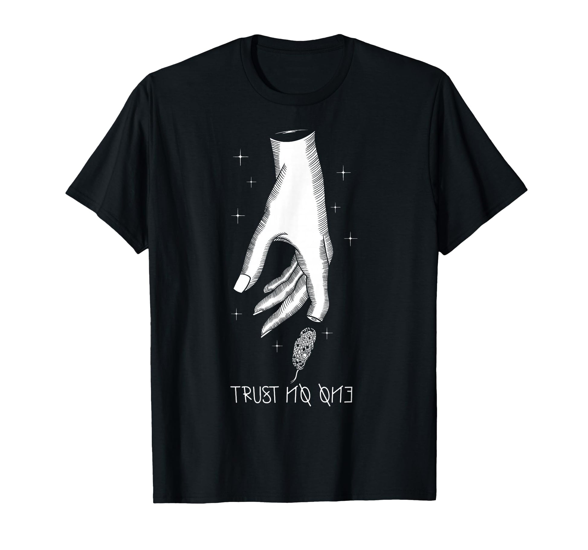 Trust No One Aesthetic Edgy T-Shirt - Aesthetic Graphic Men Women - T-Shirt, Sweatshirt, Hoodie