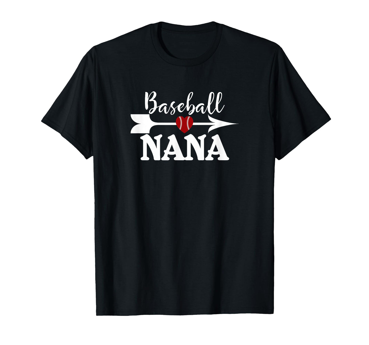 Baseball Nana Proud Grandma Mothers Day T-Shirt - Graphic Print Men Women - T-Shirt, Sweatshirt, Hoodie