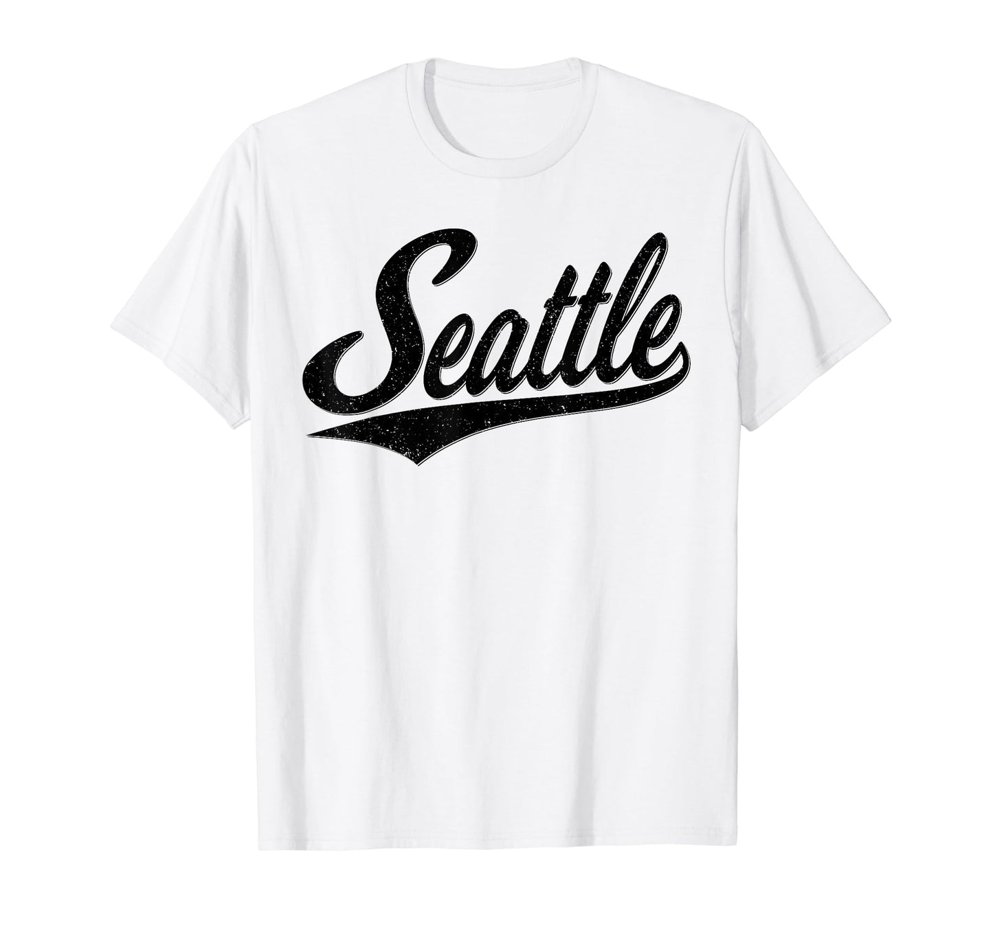 Seattle Washington Varsity Script Sports T-Shirt - Graphic Print for Adults - T-Shirt, Sweatshirt, Hoodie