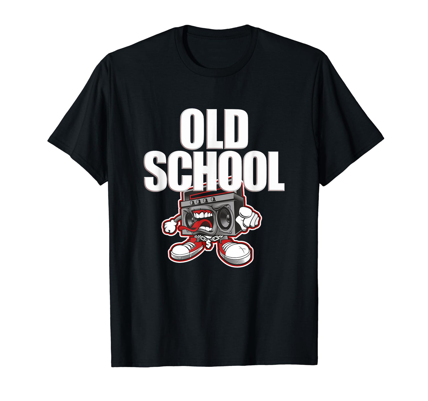 Old School Boom Box 80S 90S Hip Hop T-Shirt - Streetwear Style Unisex - T-Shirt, Sweatshirt, Hoodie