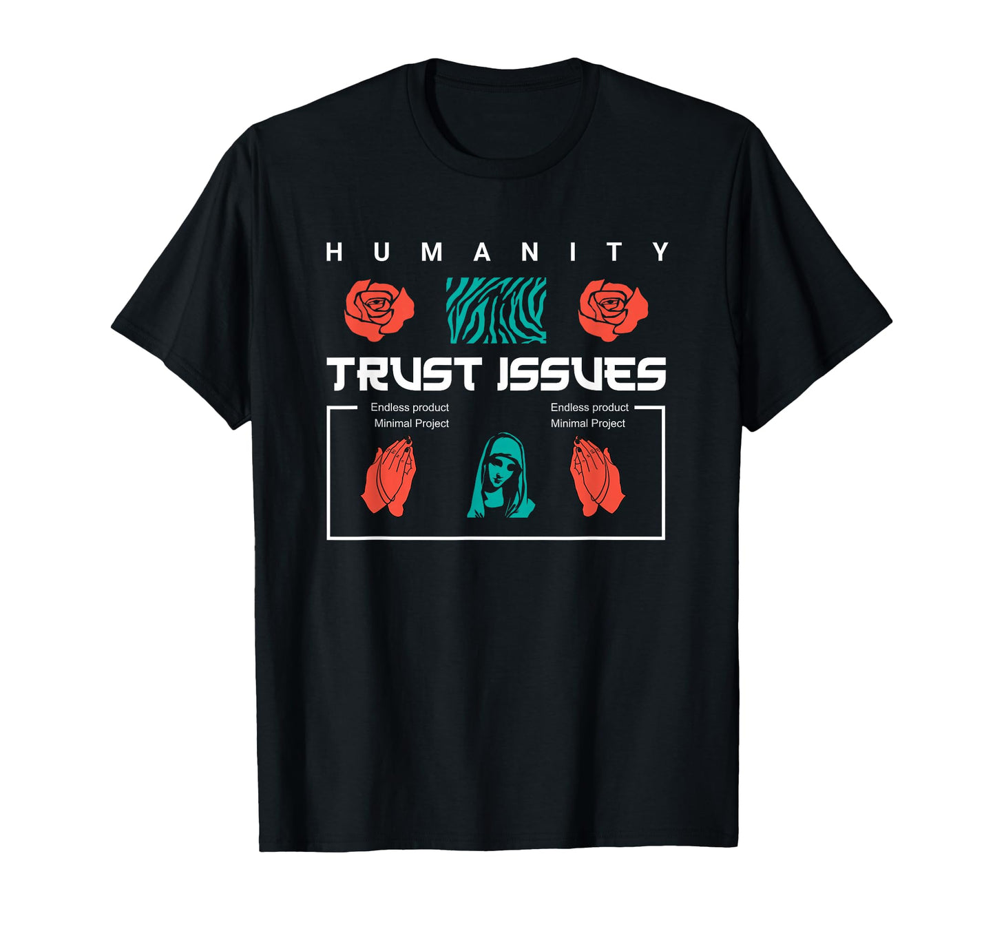 Trust Issues Aesthetic Edgy Streetwear T-Shirt - Streetwear Style Unisex - T-Shirt, Sweatshirt, Hoodie