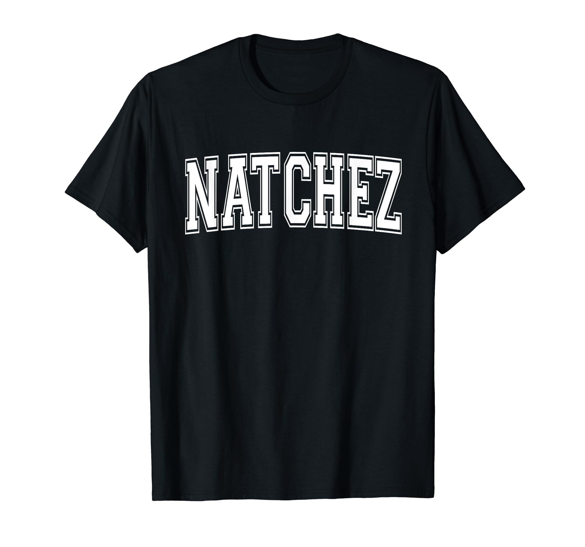 Natchez Ms Mississippi Usa Sports T-Shirt - Minimalist Print Men Women - T-Shirt, Sweatshirt, Hoodie