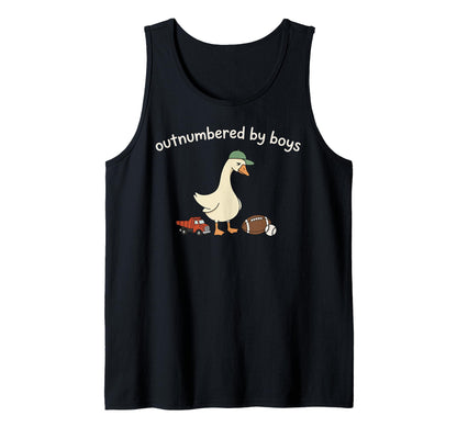 Outnumbered Funny Mom Goose Family Sweatshirt - Novelty Apparel Men Women - T-Shirt, Sweatshirt, Hoodie