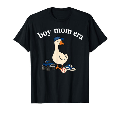 Mom Era Funny Goose Baseball Mother T-Shirt - Novelty Apparel Unisex - T-Shirt, Sweatshirt, Hoodie