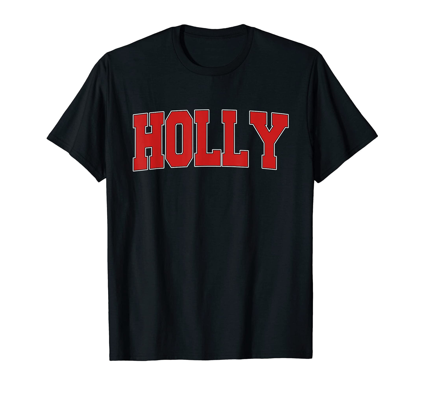 Holly Mi Michigan Varsity Usa Sports T-Shirt - Fun Novelty Design Unisex - T-Shirt, Sweatshirt, Hoodie