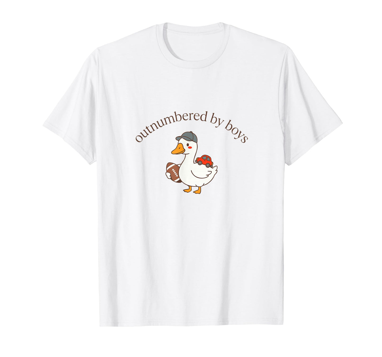 Outnumbered Funny Mom Goose Mothers T-Shirt - Novelty Apparel for Adults - T-Shirt, Sweatshirt, Hoodie