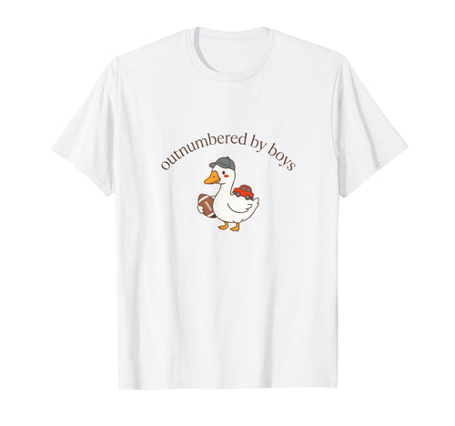 Outnumbered Funny Mom Goose Mothers T-Shirt - Novelty Apparel for Adults - T-Shirt, Sweatshirt, Hoodie