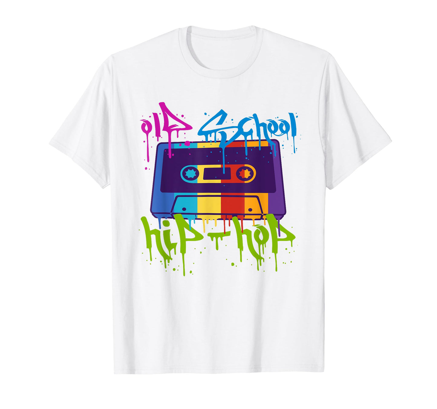 Old School Hip Hop 80S 90S Graffiti T-Shirt - Unique Graphic Men Women - T-Shirt, Sweatshirt, Hoodie