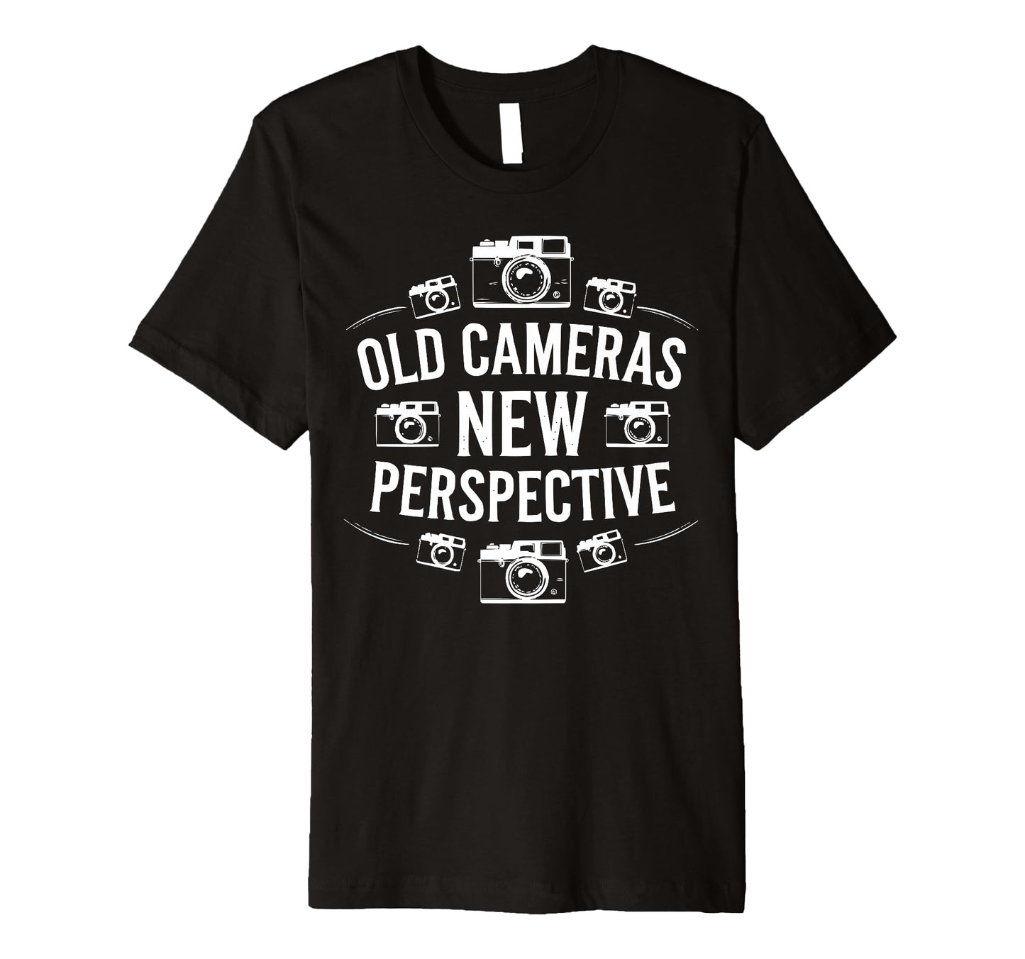 Camera Collector Cameraman T-Shirt - Minimalist Print for Adults - T-Shirt, Sweatshirt, Hoodie