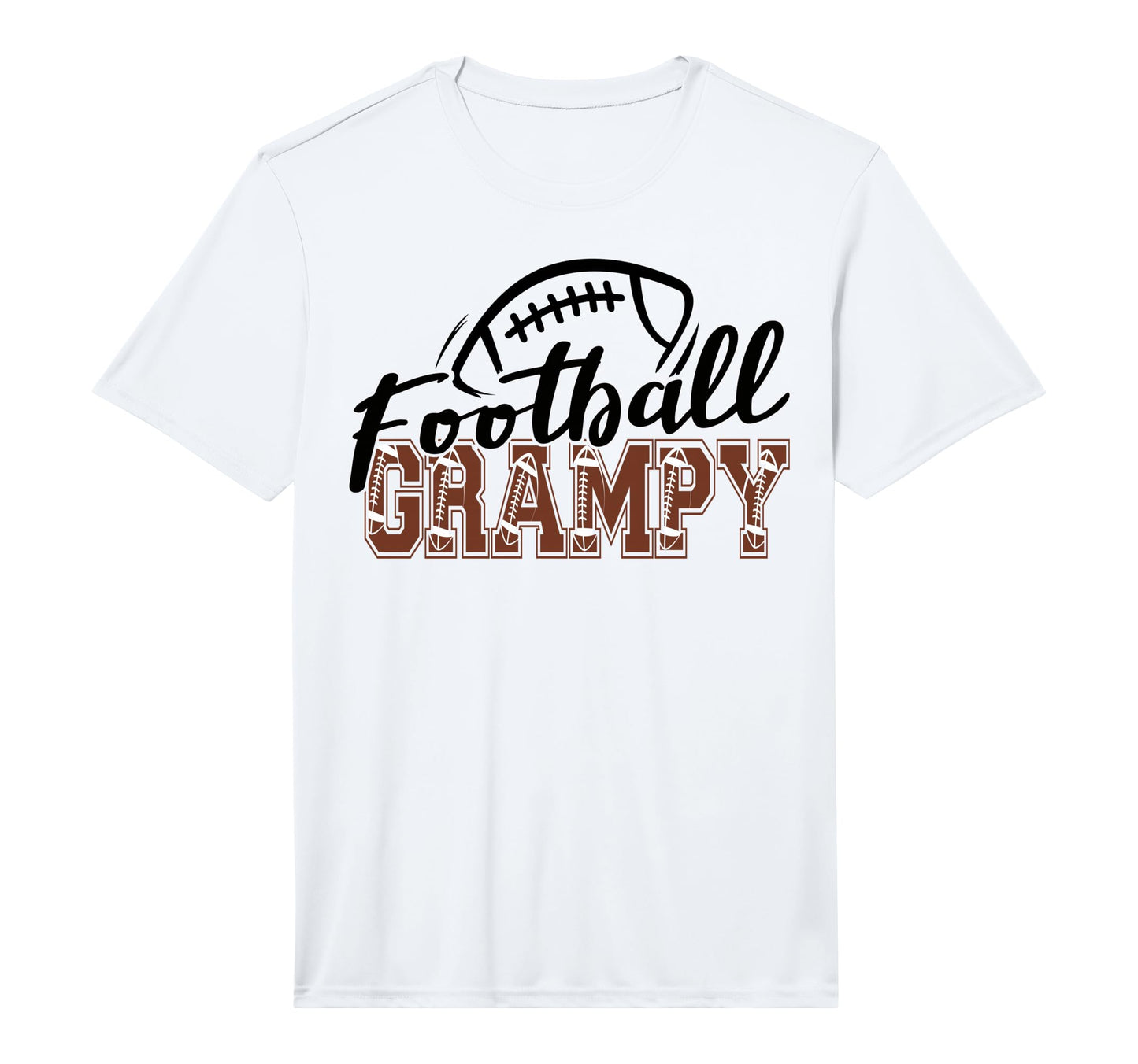 Football Grampy American Football Game T-Shirt - Fun Novelty Design Unisex - T-Shirt, Sweatshirt, Hoodie