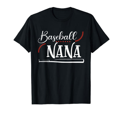Baseball Nana Love Baseball Funny T-Shirt - Fun Novelty Design for Adults - T-Shirt, Sweatshirt, Hoodie