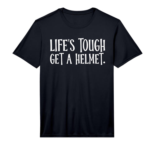Lifes Tough Get Helmet Funny Outfits Sweatshirt - Streetwear Style Unisex - T-Shirt, Sweatshirt, Hoodie