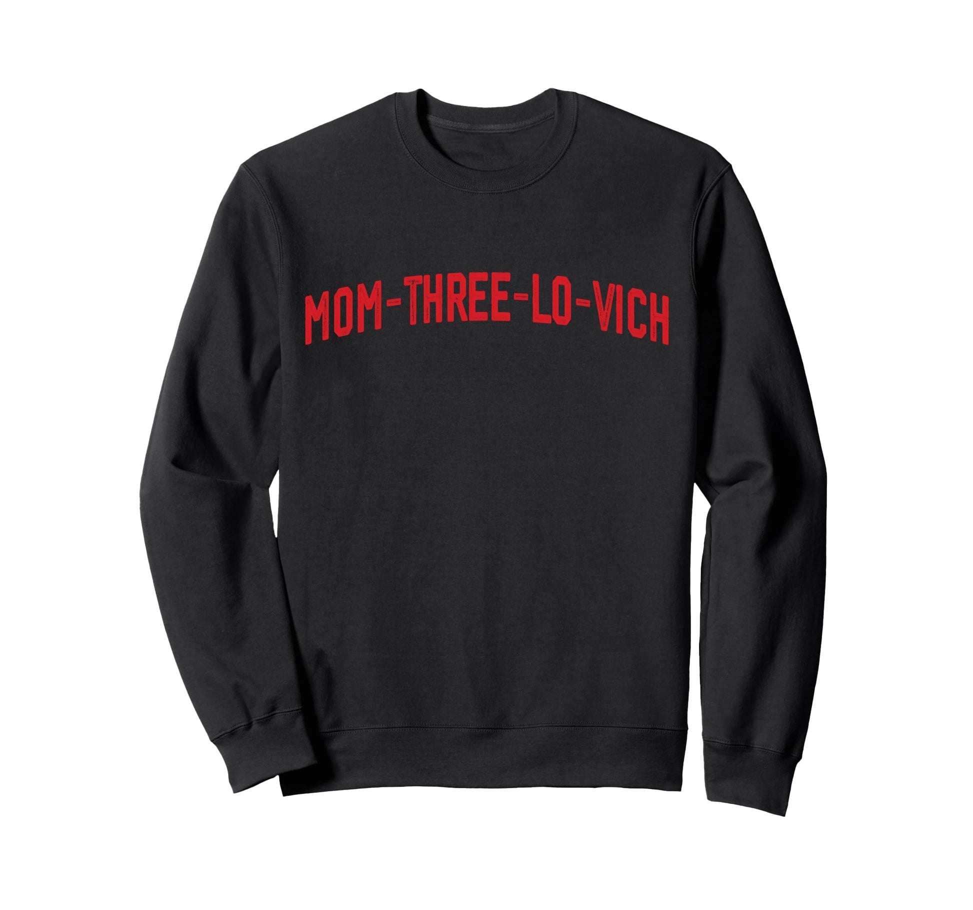 Mom Three Lo Vich Game Day Sweatshirt - Graphic Print for Adults - T-Shirt, Sweatshirt, Hoodie