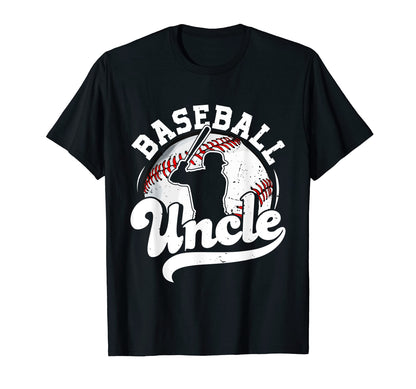 Baseball Uncle Fathers Day Funny From Son T-Shirt - Graphic Print Men Women - T-Shirt, Sweatshirt, Hoodie