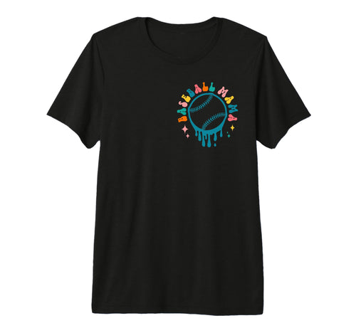 Baseball Mama Baseball Lovers T-Shirt - Casual Everyday Wear Men Women - T-Shirt, Sweatshirt, Hoodie