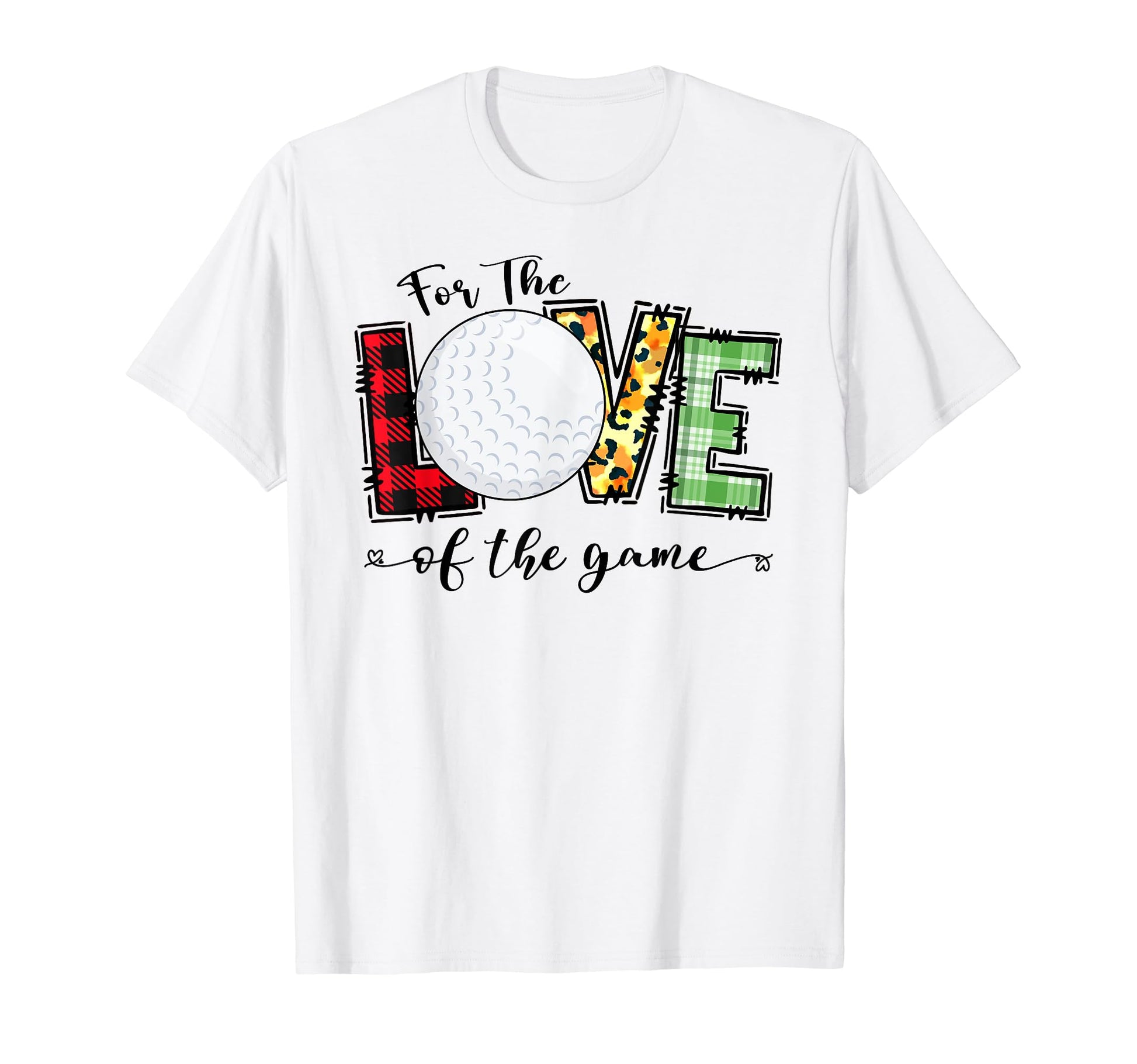 Love Game Day Golf Mom Cheering Lovers T-Shirt - Graphic Print Unisex - T-Shirt, Sweatshirt, Hoodie