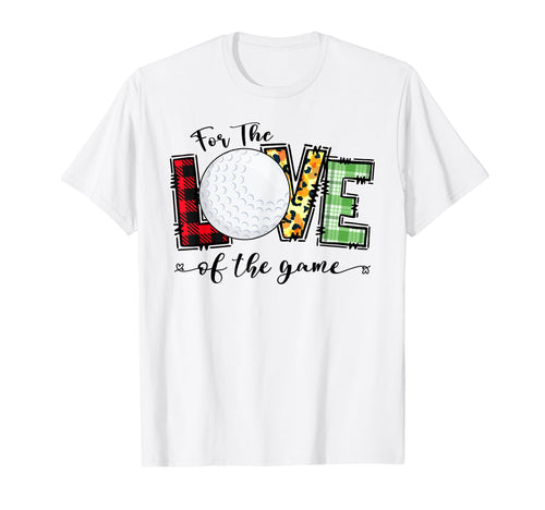 Love Game Day Golf Mom Cheering Lovers T-Shirt - Graphic Print Unisex - T-Shirt, Sweatshirt, Hoodie