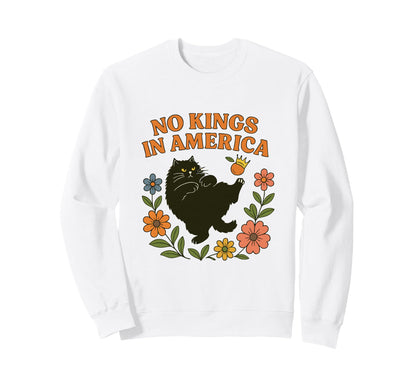 No Kings America We People Boho Sweatshirt - Aesthetic Graphic for Adults - T-Shirt, Sweatshirt, Hoodie