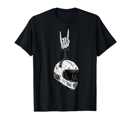 Motorcycle Biker Helmet 90S Alt T-Shirt - Fun Novelty Design for Adults - T-Shirt, Sweatshirt, Hoodie