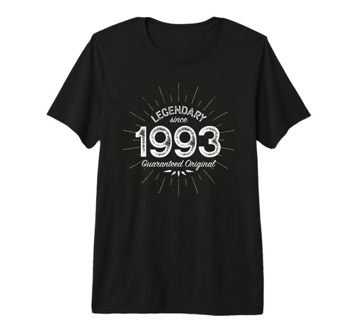 Legendary Since 1993 Birth Year T-Shirt - Fun Novelty Design Men Women - T-Shirt, Sweatshirt, Hoodie
