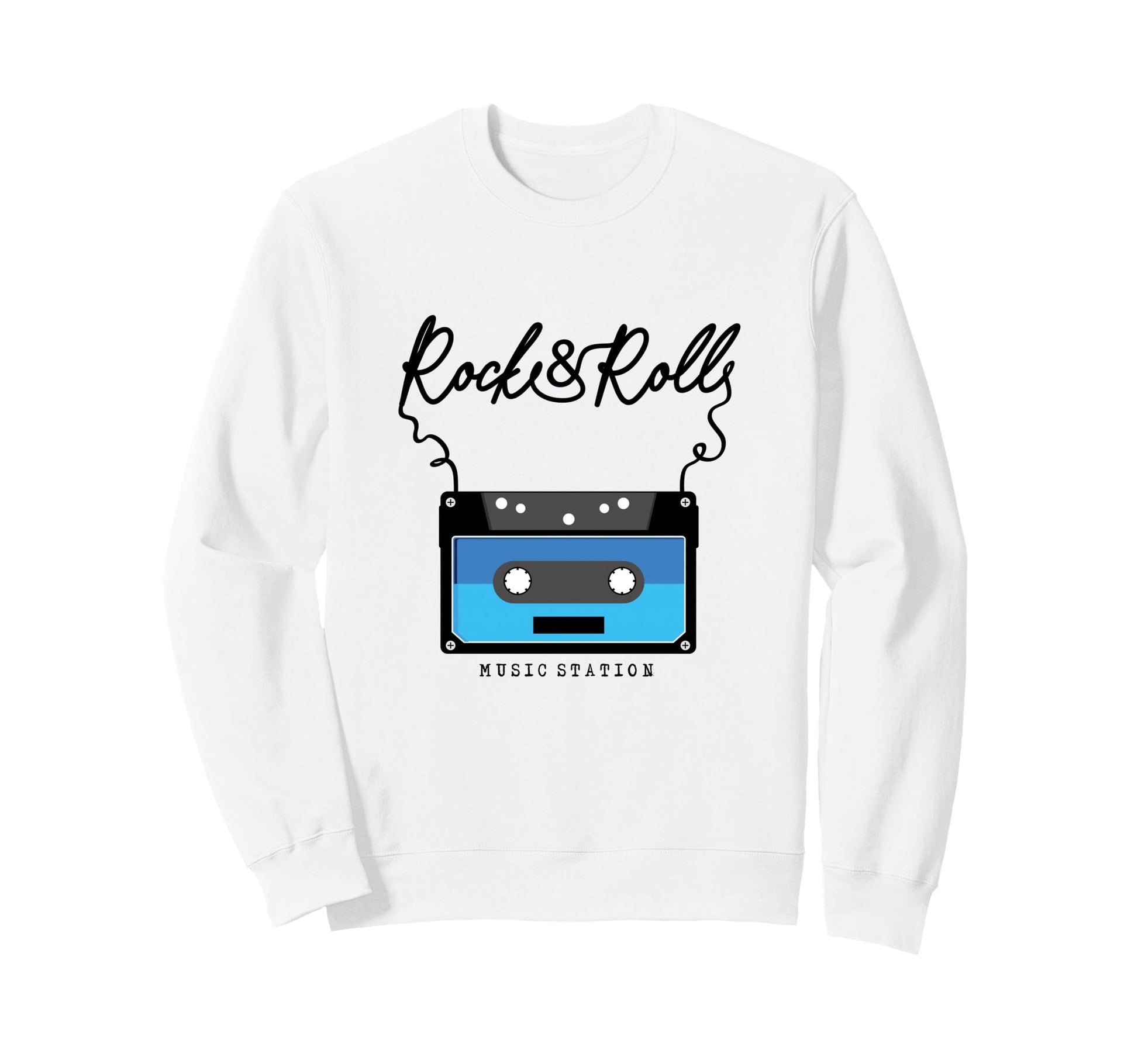 I Love Rock Roll Rock Roll Rock Sweatshirt - Aesthetic Graphic for Adults - T-Shirt, Sweatshirt, Hoodie