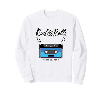 I Love Rock Roll Rock Roll Rock Sweatshirt - Aesthetic Graphic for Adults - T-Shirt, Sweatshirt, Hoodie
