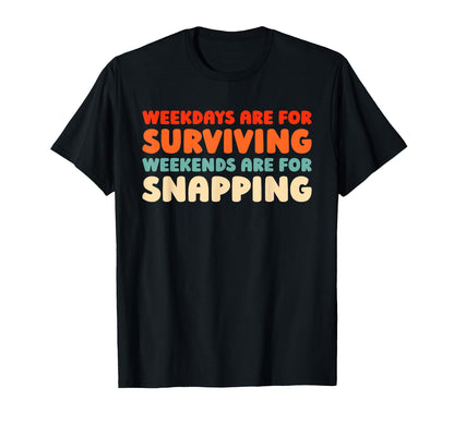 Photography Camera Photographer T-Shirt - Fun Novelty Design Men Women - T-Shirt, Sweatshirt, Hoodie