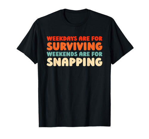Photography Camera Photographer T-Shirt - Fun Novelty Design Men Women - T-Shirt, Sweatshirt, Hoodie