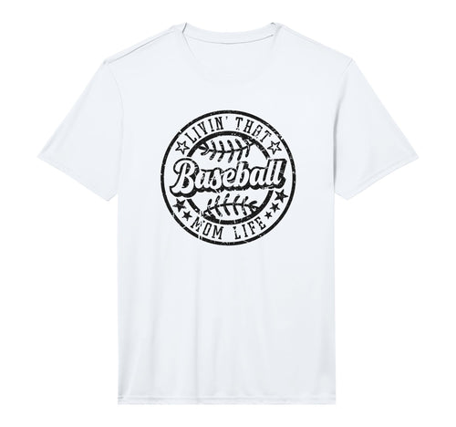 Mens Funny Living That Baseball Mom T-Shirt - Trendy Graphic Men Women - T-Shirt, Sweatshirt, Hoodie