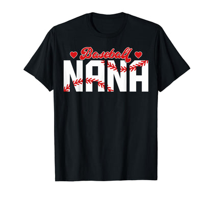 Grandma Grandson Baseball Nana T-Shirt - Casual Everyday Wear Unisex - T-Shirt, Sweatshirt, Hoodie