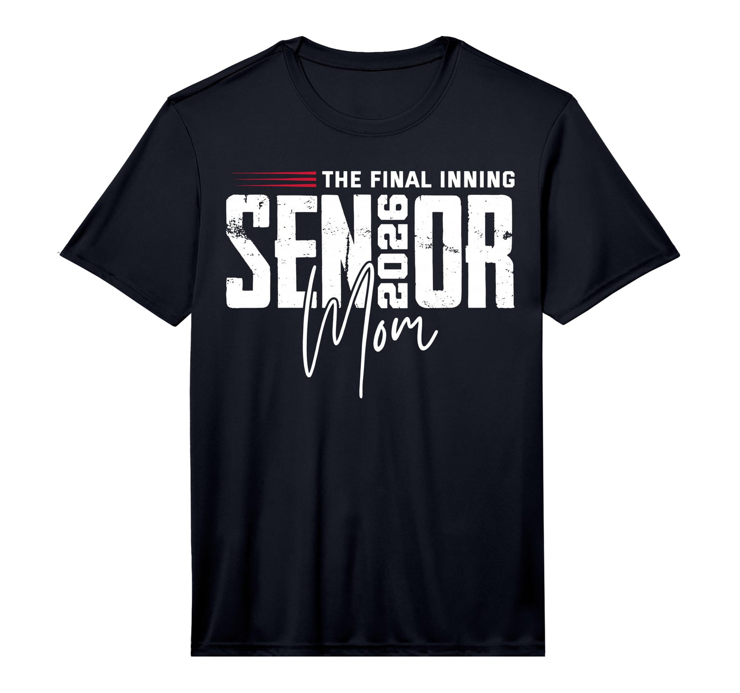 Mens Baseball Senior Mom 2026 Final T-Shirt - Trendy Graphic for Adults - T-Shirt, Sweatshirt, Hoodie